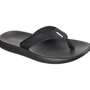 Skechers mens Eaford - Lomu BLACK Flip-Flop - 6 UK (7 US) (8790110I-BBK)