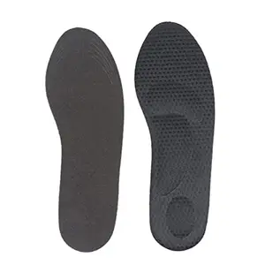 Comfortinglives Best Insole for Shoes Men, Women, Running, Sports Shoes (1 Pair, Black, Free Size)