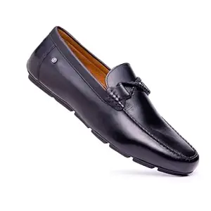 Pierre Cardin PC4025 Leather Formal Shoes for Men_Black_42