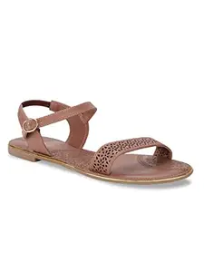 Bata Women's Slip-on Sandal - PINK (7 UK) (5615144)