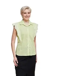 J TURRITOPSIS Cotton Button Down Shirt for Women Stylish || Shirt Top for Women