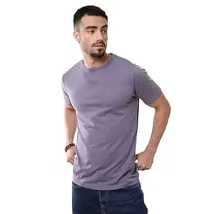 WROGN Men's Pure Cotton T Shirt | Solid | Regular Fit