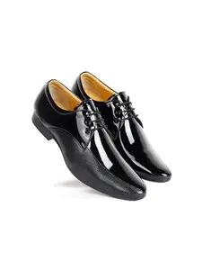 AADI Men's Black Synthetic Leather Party Formal Shoes MRJ2160_08