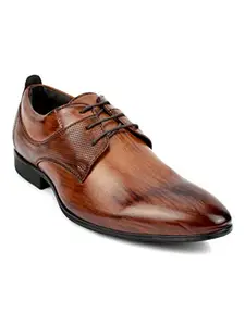 FASHION VICTIM F03 Men's Formal Shoe 309 (Brown, 8)