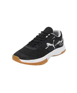 Puma Unisex-Adult Varion Ii Black-Cool Light Gray-Yellow Blaze-Gum Running Shoe - 5 UK (107341)