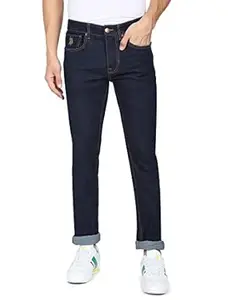 U.S. POLO ASSN. Skinny Fit Denim Jeans for Men, Mid Rise Men Jeans for Office & Regular Wear