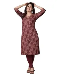 Jevi Prints Women's Cambric Cotton Printed Kurta