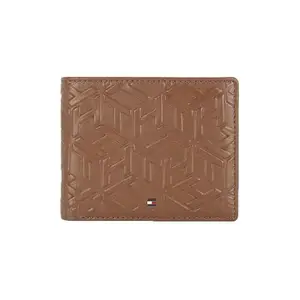 Tommy Hilfiger Namsos Men Leather Global Coin Wallet - Tan