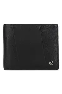 Allen Solly Men Black Solid Genuine Leather Wallet