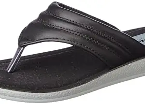 Bata Women RUMI TH-COM-SS23 Sandals(571-6472)(Black)(7 UK/India)