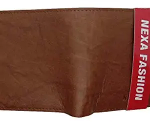 NEXA FASHION Mens Leather Wallet 6 Card Slots