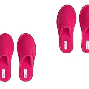 Travelkhushi Premium Slippers - Pack of 2 Pairs
