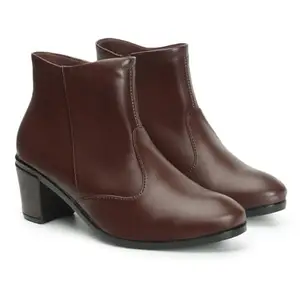 ELLE Women boots, Colour-Brown, Size-UK 6
