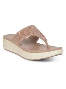 Bata Women’s Thong Slippers Pink