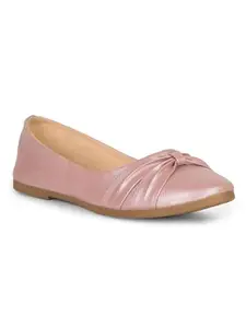 Bata Casual Pink Ballerina Outdoor Jutti Comfort Trendy for Women and Girls