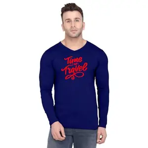 Men's Round Neck T-Shirt | Comfortable & Stylish Men's T-Shirt Idea for Gym, Sports, Casual Outings, or Lounge Wear - X-Large|402 Navy