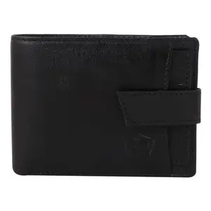Keviv Genuine Leather Wallet for Men - Black (GW225)