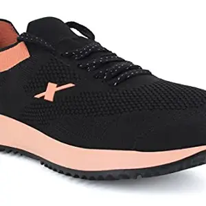 Sparx Women SL-167 Black Peach Sports Shoes (SX0167L_BKPC_0006)
