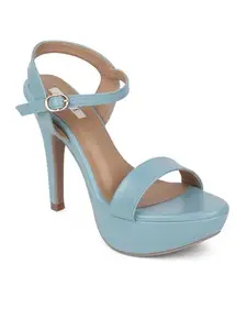 Elle Women Sandal, Blue, UK-6