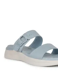 Bata Comfit 6719 Fansy Light Blue Chappal/Slippers/Thongs Shoes for Women's|Everyday|Running|Walking|Comfortable Fit|Fashionable Size- 8