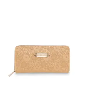 ESBEDA Beige Color Blossom Weave Wallet for Women