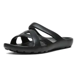 Campus Women's GCW-7001 Black Slippers - 5UK/India GCW-7001