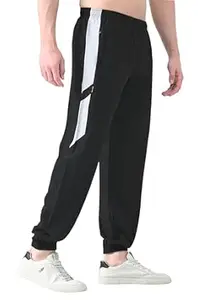 RynoGear Men's Lightweight Dryfit Track Pant with Zip Pockets || Track Pants for Man