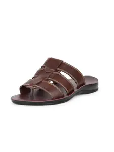 Bata Men's Slip-on Sandal - BROWN (9 UK) (8714505)