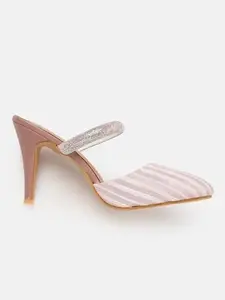 ELLE Women Sandal,Nude,UK-4