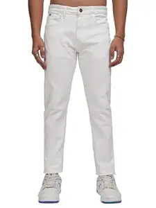 Highlander Men’s Straight-Fit Jeans | Classic & Modern | Stretchable Denim | Jeans for Man | Men Jeans