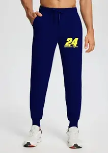 Elegent Track Pant for Men's Cotton Blend,NavySize_BZ-KRGS_28_226 Navy