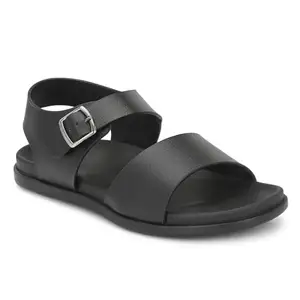Azzaro Black Men Comfort Sandals R35090_GID Black