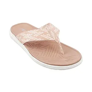 Walkway Peach Women's Synthetic Sandals 7-UK (40 EU) (32-1262)