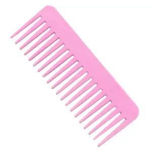 Wide tooth comb with handle || Wide toothed comb for curly hair (pack of 1)