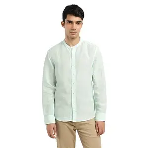 Levi's Men's Slim Fit Shirt (A3811-0011_Blue