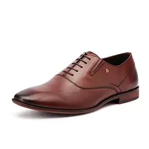 Hush Puppies womens ALMOND EMBOSS E Brown Oxford - 8 UK (8344241)