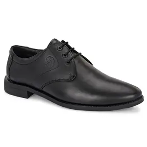 CHILWELL Men's Leather Shoes Handmade Formal Lace Up Derby for Men (Black, UK Footwear Size System, Adult, Men, Numeric, Medium, 9)
