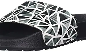 Carlton London sports Women's Black Grey Slipper - 4 UK