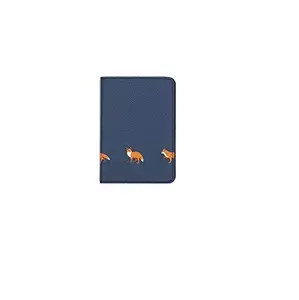 Aeoss Women Passport Holder PU Leather Card Holder Travel Passport Cover (Fox)