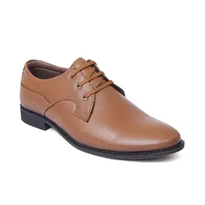 Zoom Shoes Men's Genuine Leather Formal Shoes for Office/Casual Wear A-1171 Beige