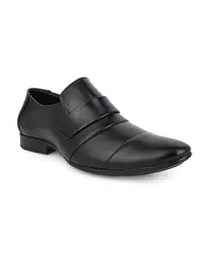 ALBERTO TORRESI Signature by at/Office Wear/Toecap Slip On Shoe Black