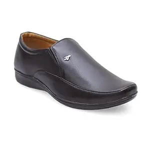 Fancy Fun Men's Patent Leather Shoes (Black1, Numeric_8)