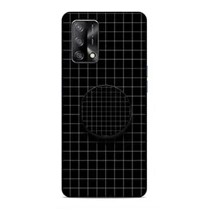 Screaming Ranngers Screaming Ranngers Designer Printed Hard Matt Finish Mobile Case Back Cover with Mobile Holder for Oppo F19 (Black)