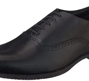 Lee Cooper Men's LC4876N Leather Formal Lace Up Shoes_Black_44