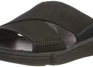Clarks Men's Black Combi Sandals - 11 UK/India (46 EU)(91261395637110)