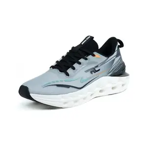 Red Chief Sports Running Shoes for Men & Boys | Stylish Lace-Up Outdoor Shoes | Lightweight Walking-Style Runners | Comfortable Athletic C.Blue-White | Size-8 | R1721 F028