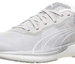 Puma Womens Liberate Nitro CoolAdapt WNS White-Gray Violet-Silver Running Shoe - 3UK (19509801)