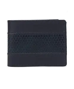 PIRASO Men Leather Wallet (Blue)