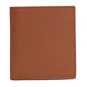 KARA Men's Genuine Leather Wallet - Slim Wallet for Men with Four Multipurpose Card Holder Slots