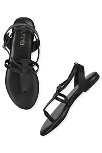 Aurelia Women's Black Flat (21FEA9FW00091-04024)